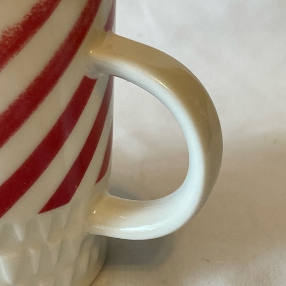 RARE Starbucks Candy Cane Whipped Cream Mug Cocoa Coffee Cup Holiday Christmas - Picture 5 of 11
